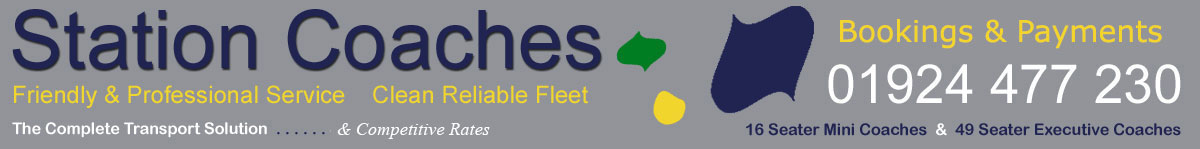 Mini Bus & Coach Hire Throughout West Yorkshire
